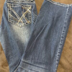 Classic Blue Straight Leg Jeans